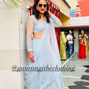 Blue Lehenga